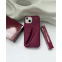 Бордовий чохол Rhode Lip Case Raspberry Jelly на айфон 15